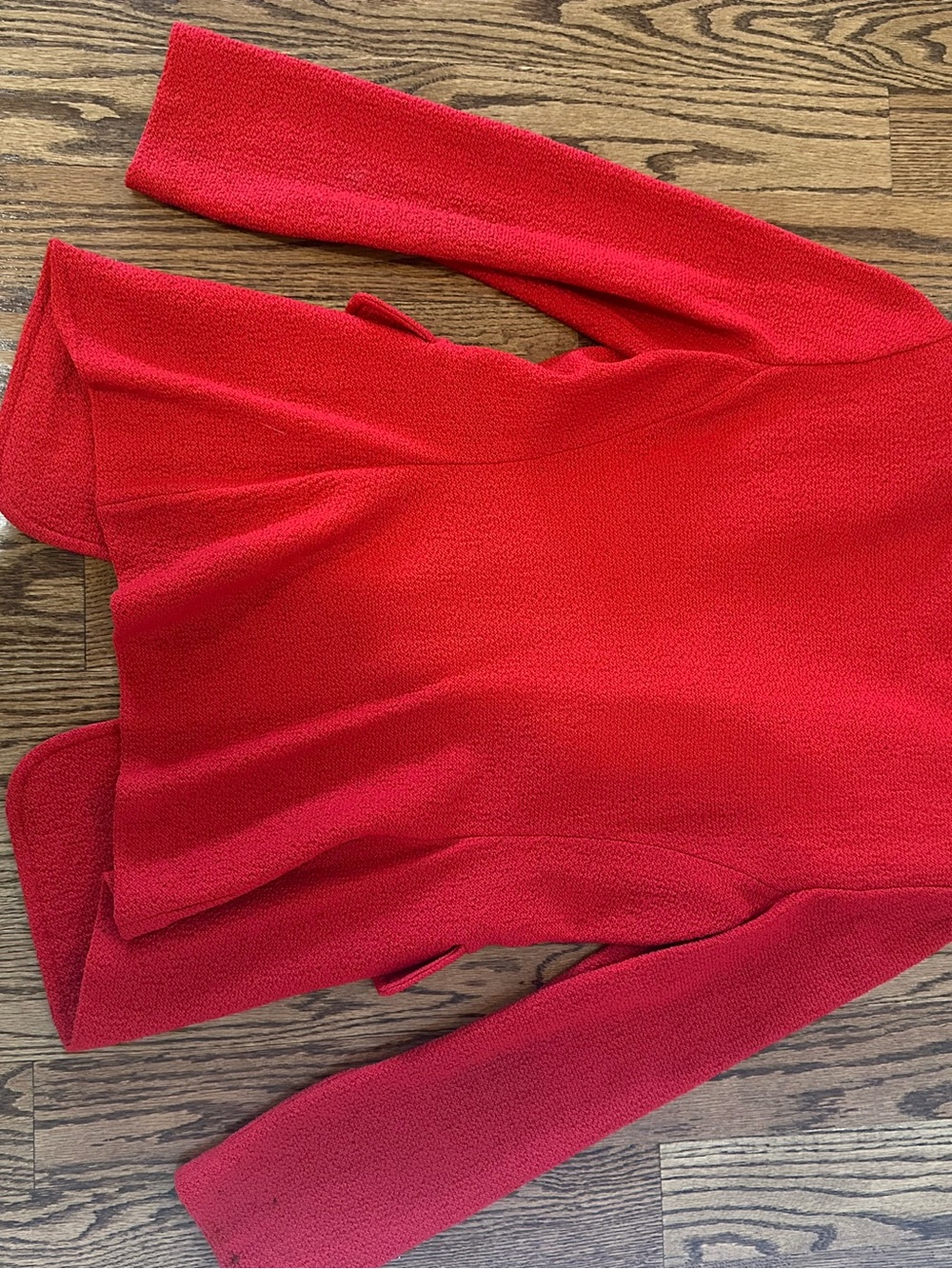 St. John Sleeveless Red Sheath Dress, Sz 6 - Picture 11 of 12